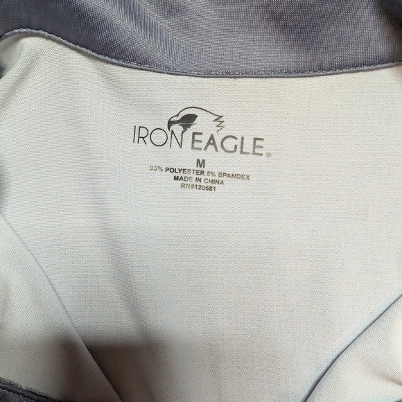 Gray Men's Polo Shirt - Picture 3 of 5